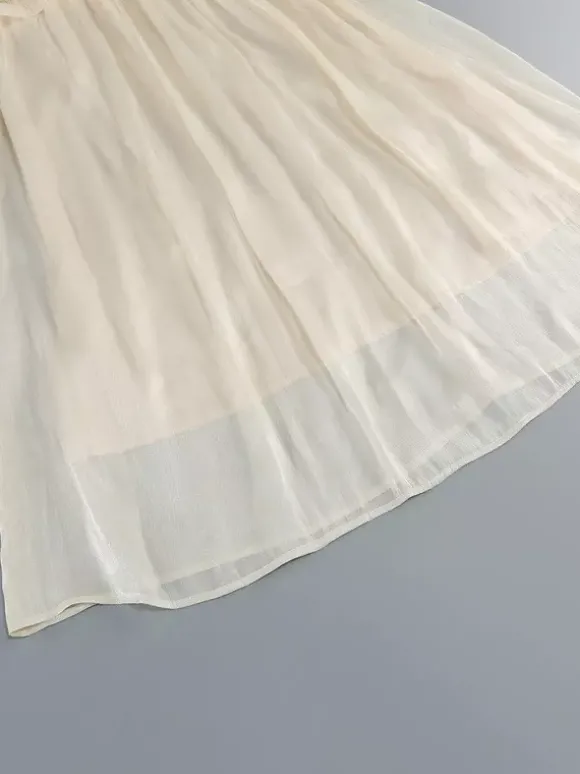 Robe de soirée longue abricot sans bretelles dos nu chic et semi-formelle