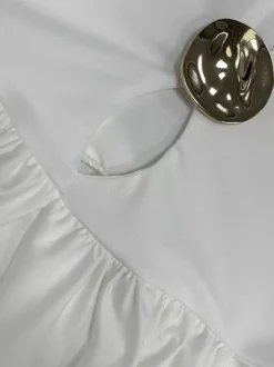 Robe de soirée mini noire à col bijou et manches longues découpées robe sexy semi-formelle