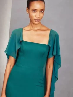 Robe de soirée pour mère de la mariée sans bretelles sans manches style sirène longueur au sol robes d'invitées de mariage