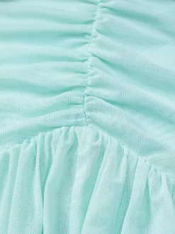 Robe de vacances fluide en mousseline robe longue dos nu à décolleté plongeant et col halter robe de soirée d'été pour les vacances