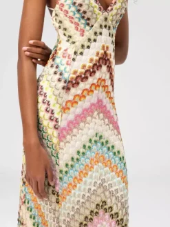 Robe de vacances maxi dos nu sans manches à bretelles robe d'été bleue décontractée