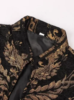 Robe de velours royale et noble de style Renaissance idéale pour un GN médiéval ou un cosplay d'Halloween.