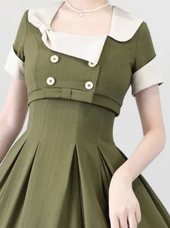 Robe Lolita Classique Polyester Sans Manches Classique