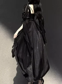 Robe Lolita classique style grec Night Messenger Lolita en mousseline de soie