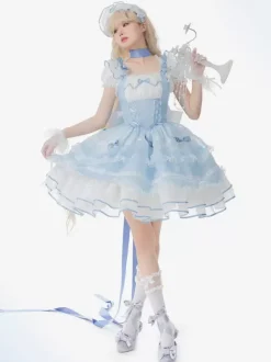 Robe Lolita Douce Robe Lolita Pull Doux Sans Manches