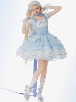 Robe Lolita Douce Robe Lolita Pull Doux Sans Manches