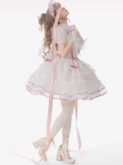 Robe Lolita Douce Robe Lolita Pull Doux Sans Manches