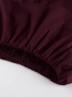 Robe longue bustier 100% coton pour femme tons naturels - Robe d'été sexy à volants et haut tube - Robe longue bohème pour les vacances à la plage 2026