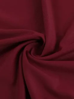 Robe longue dos nu à sequins bordeaux pour femme - Élégante robe sirène moulante froncée - Tenue de bal 2026