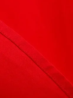 Robe longue dos nu rouge à carreaux vichy style vintage chic