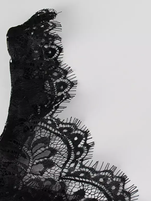 Robe longue patchwork en dentelle pour femme - Robe moulante sexy sans manches à col V - Tenue de soirée estivale 2026