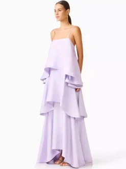Robe longue sans manches à bretelles décolleté sexy style bohème jaune pour une soirée en amoureux