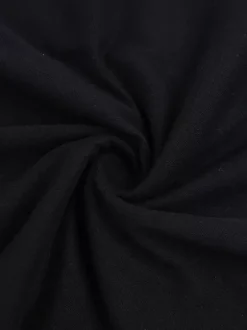 Robe maxi femme à fente haute et manches en résille - Robe moulante noire sexy dos nu - Tenue de soirée gothique 2026