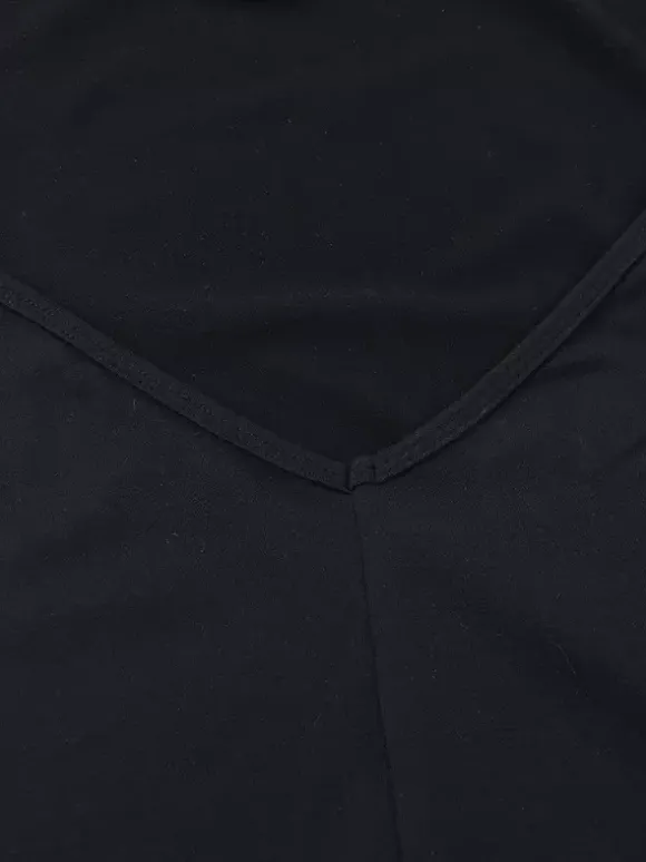 Robe maxi femme à fente haute et manches en résille - Robe moulante noire sexy dos nu - Tenue de soirée gothique 2026