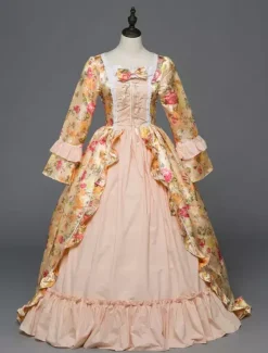 Robe médiévale victorienne Robe Rococo Robe Marie Antoinette Rétro Costume Femmes Opéra Déguisements  n
