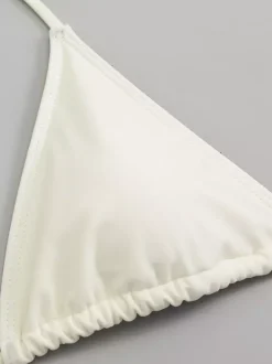 Robe midi de plage à manches longues en résille avec ensemble bikini dos nu assorti