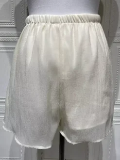 Robe mini à volants superposés pour femme - Robe patineuse bohème à manches lanternes col en V fleuri et short assorti - Fête de printemps 2026
