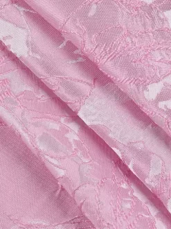 Robe mini Jacquard Coquette pour femme - Dos lacé avec grand n艙ud et col halter - Tenues de fête d'anniversaire d'été 2026