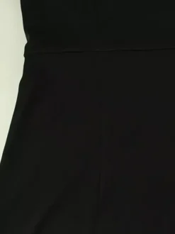 Robe nuisette midi à sequins pour femme - Robe noire élégante à bretelles spaghetti et ourlet sirène - Tenue de soirée d'été 2026