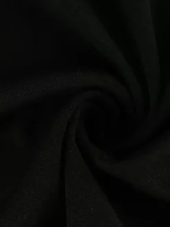 Robe nuisette midi à sequins pour femme - Robe noire élégante à bretelles spaghetti et ourlet sirène - Tenue de soirée d'été 2026