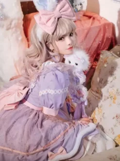 Robe Sweet Lolita à manches courtes Robe Sweet Lolita