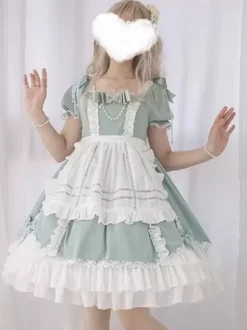 Robe Sweet Lolita à manches courtes Robe Sweet Lolita