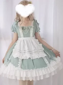 Robe Sweet Lolita à manches courtes Robe Sweet Lolita