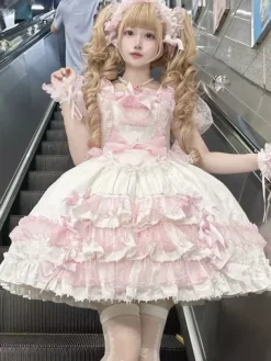 Robe Sweet Lolita à manches courtes Robe Sweet Lolita