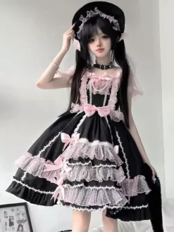 Robe Sweet Lolita à manches courtes Robe Sweet Lolita