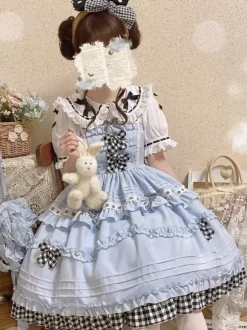 Robe Sweet Lolita en polyester sans manches