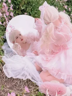 Robe Sweet Lolita OP sans manches Robe Sweet Hime Lolita