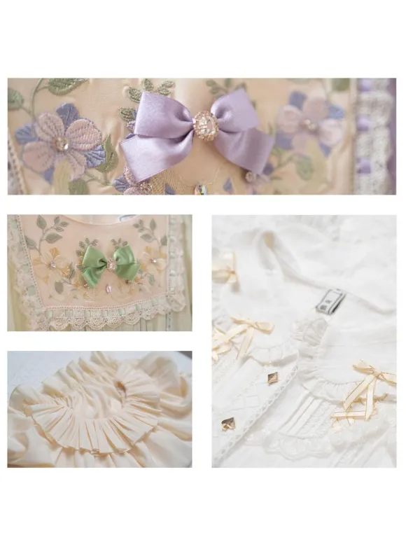 Robe Sweet Lolita Robe pull sans manches en polyester