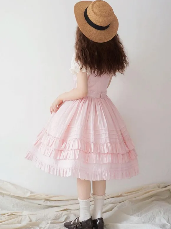 Robe Sweet Lolita Robe pull sans manches en polyester