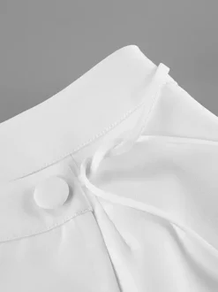 Robe blazer élégante pour femme mini-robe - Ceinture cache-c艙ur col cranté coupe ajustée - Collection printemps-été 2026