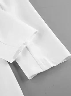 Robe blazer élégante pour femme mini-robe - Ceinture cache-c艙ur col cranté coupe ajustée - Collection printemps-été 2026