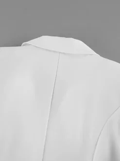 Robe blazer élégante pour femme mini-robe - Ceinture cache-c艙ur col cranté coupe ajustée - Collection printemps-été 2026