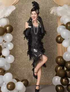 Robe Charleston Robe Année 20 Costume Vintage Robe Rétro Robe Great Gatsby Déguisements Halloween Bourgogne