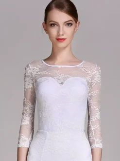 Robe de danse pour femme body en maille et dentelle pour concours de danse de salon