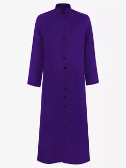 Robe De Moine Médiévale Rétro Manches Longues Magicien Vêtements D'Église De Prêtre Bourgogne
