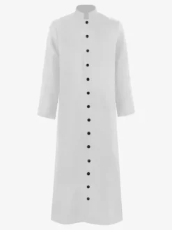 Robe De Moine Médiévale Rétro Manches Longues Magicien Vêtements D'Église De Prêtre Bourgogne