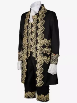 Robe de Prince de palais pour hommes Costume de Performance Costume rétro médiéval Bourgogne