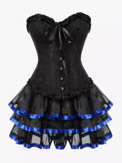 Robe de soirée corset bordeaux sans manches dos nu robe d'été