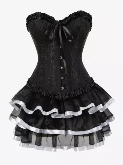 Robe de soirée corset bordeaux sans manches dos nu robe d'été