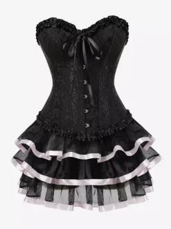Robe de soirée corset bordeaux sans manches dos nu robe d'été