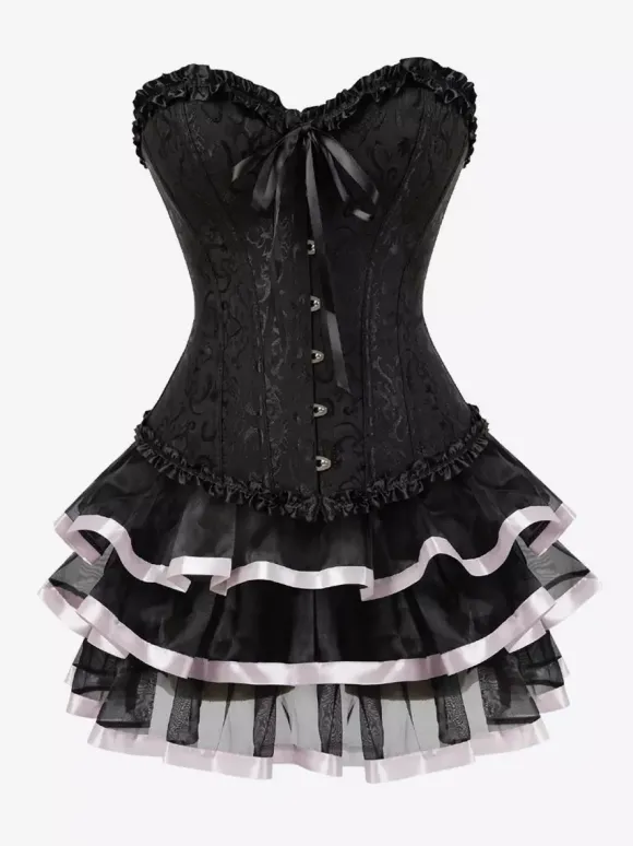 Robe de soirée corset bordeaux sans manches dos nu robe d'été