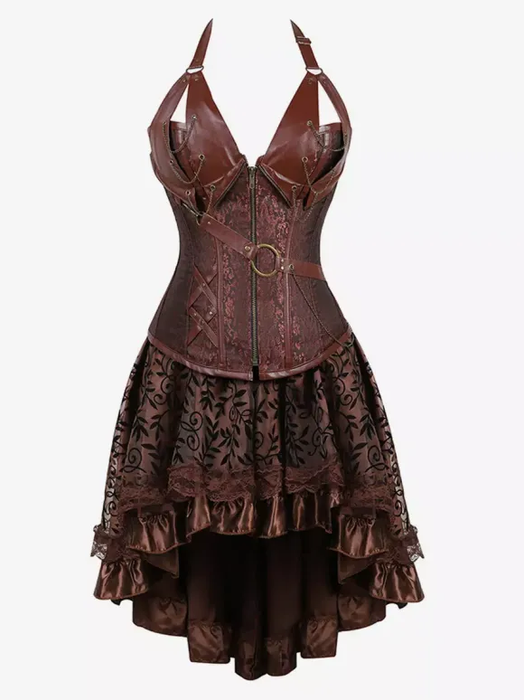 Robe de soirée corset noire sans manches à col en V et dos nu