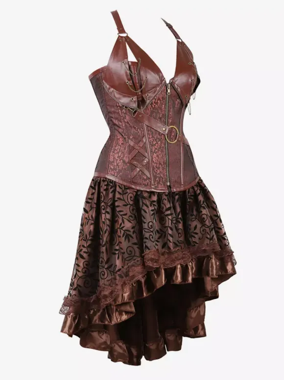Robe de soirée corset noire sans manches à col en V et dos nu