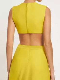 Robe de soirée en crêpe extensible décolleté en V longueur au sol sans manches fermeture éclair n艙uds robe de soirée formelle