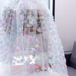 Robe de soirée en organza à col en V et longueur au sol avec appliques