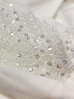 Robe de Soirée Longue en Satin avec Bretelle avec Epaule Dénudée Coupe Cintrée Unicolore Robe de Sirène